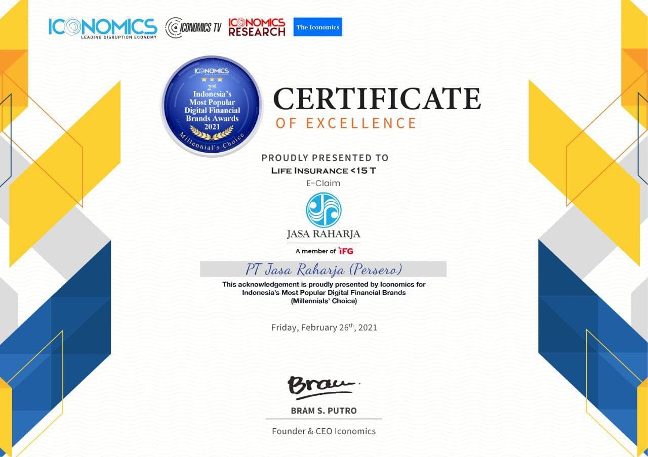 Certificate of Excellence