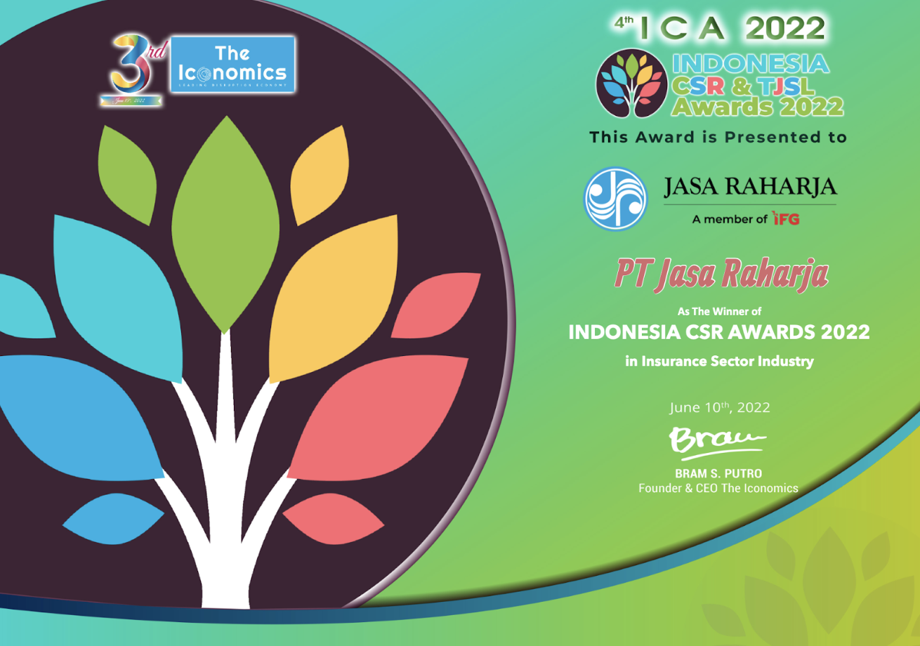 Indonesia CSR Awards 2022 kategori  Insurance sector industry