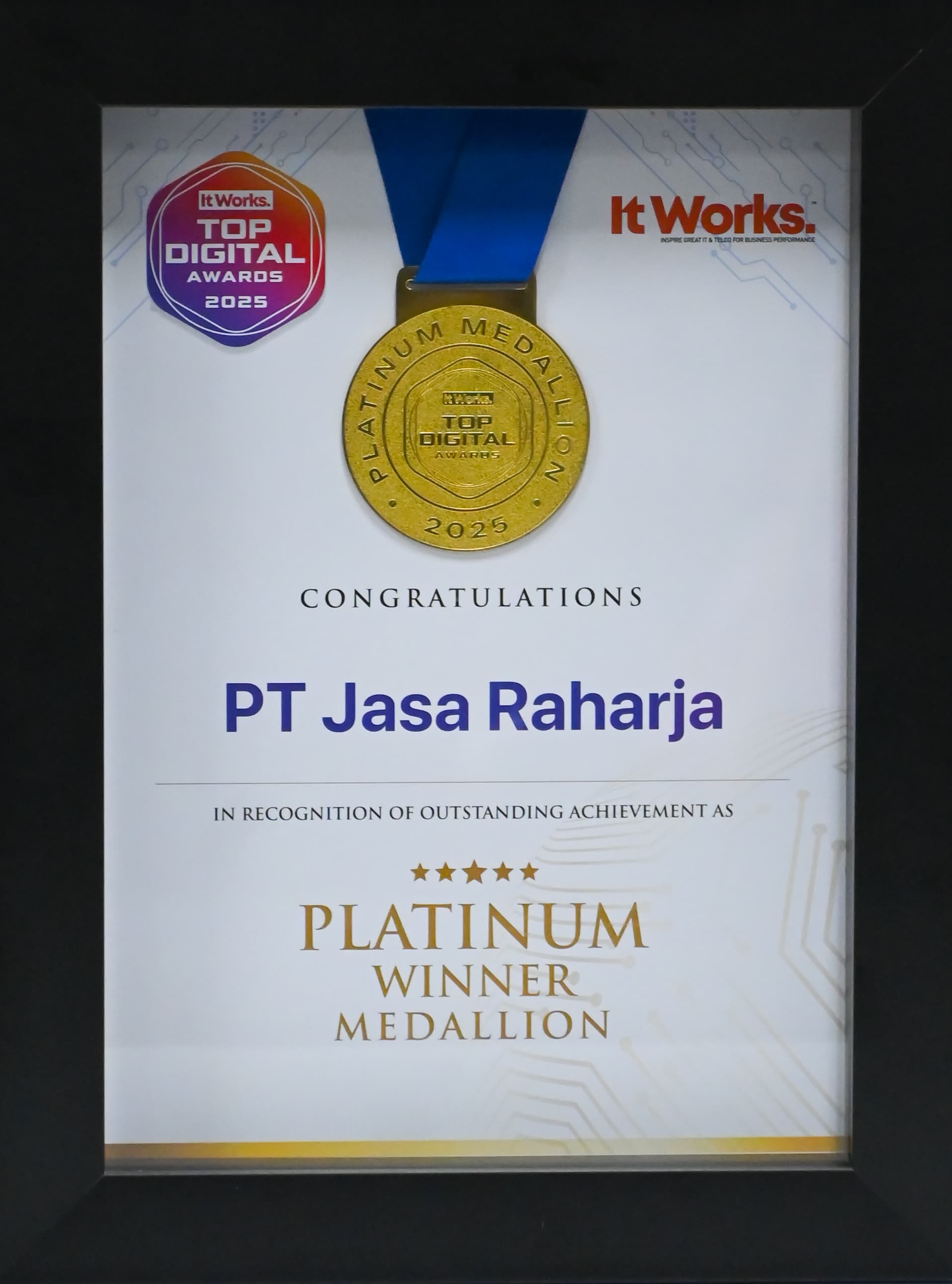 Jasa Raharja Platinum Winner