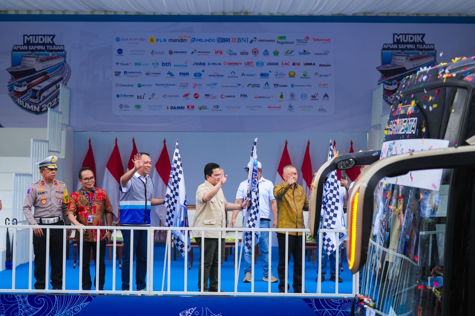 Flag Off Mudik Gratis BUMN 2025: Kementerian BUMN Lepas Puluhan Ribu Peserta Mudik ke 200 Kota Tujuan