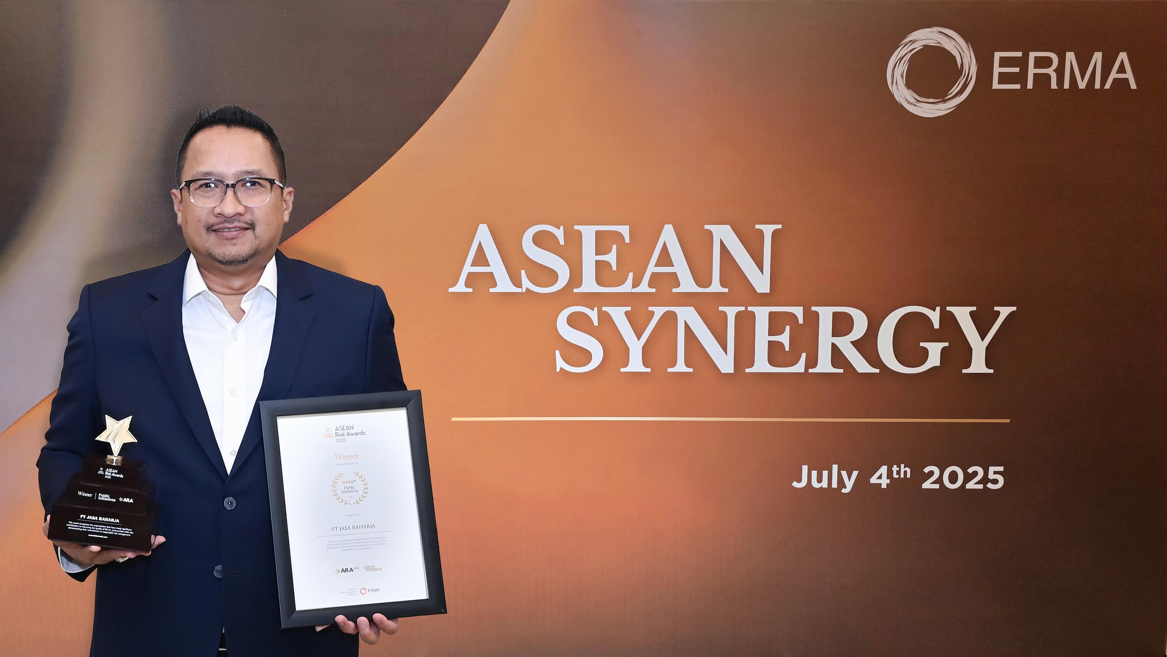 Jasa Raharja Raih Penghargaan dari ASEAN Risk Awards 2025, Bukti Pentingnya Tata Kelola Risiko di Sektor Publik