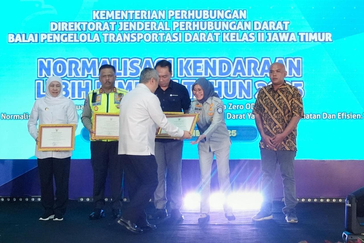 Dukung Target Zero ODOL 2027, Jasa Raharja Hadir pada Sosialisasi dan Normalisasi Kendaraan ODOL di Jawa Timur