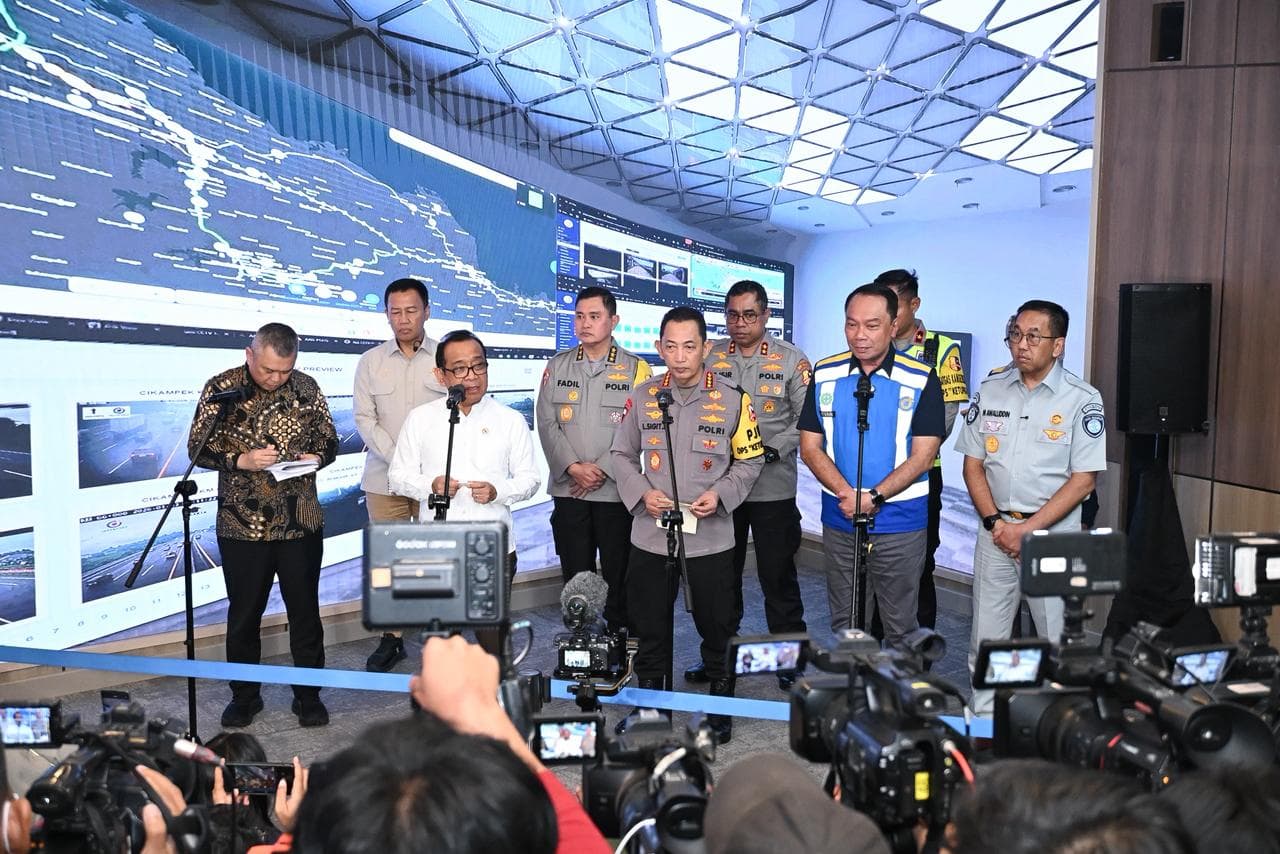 Jasa Raharja Perkuat Sinergi Pengamanan Arus Balik Idulfitri 2026 Lewat Pemantauan Bersama di Jasamarga Tollroad Command Center